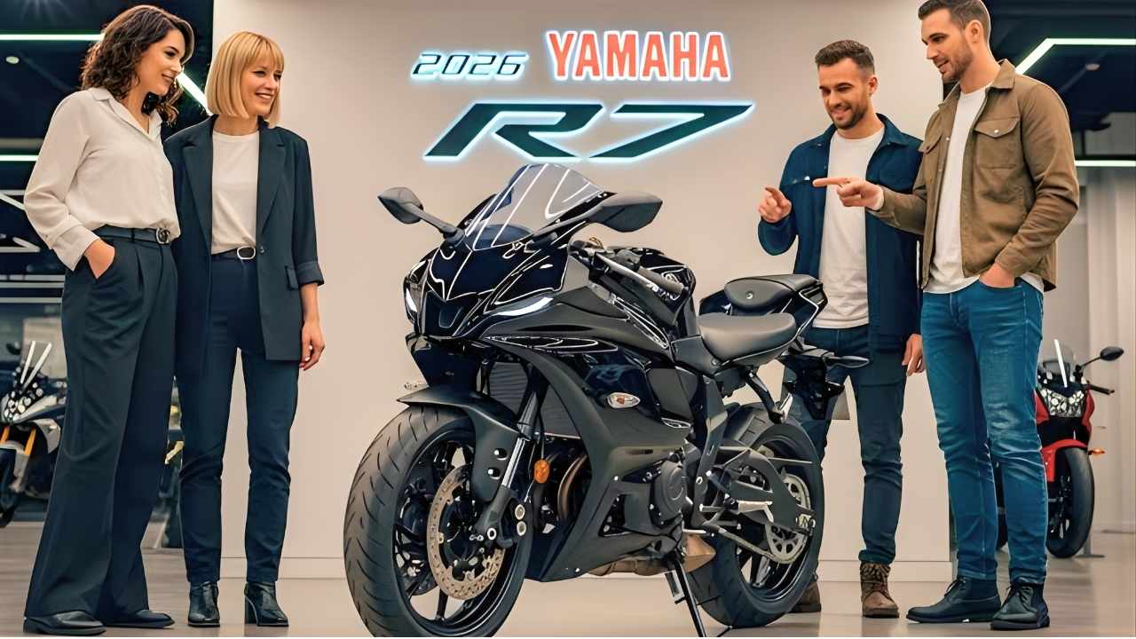 2026 Yamaha R7: la deportiva que regresa con diseño agresivo, potencia emocionante y tecnología de nueva generación
