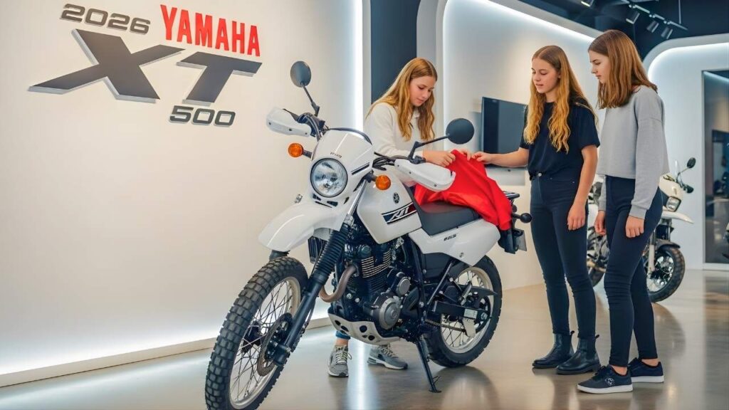 Yamaha XT 500 2026: la moto legendaria que regresa con diseño clásico, gran potencia y espíritu aventurero renovado