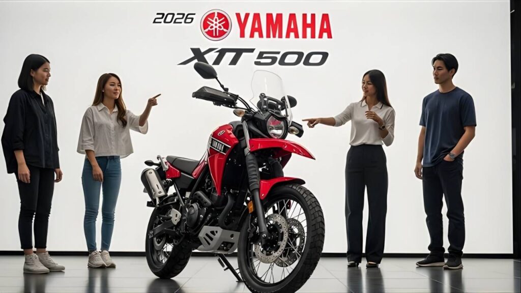2026 Yamaha XT 500: la moto retro aventurera que conquista con diseño legendario, gran resistencia y espíritu todoterreno