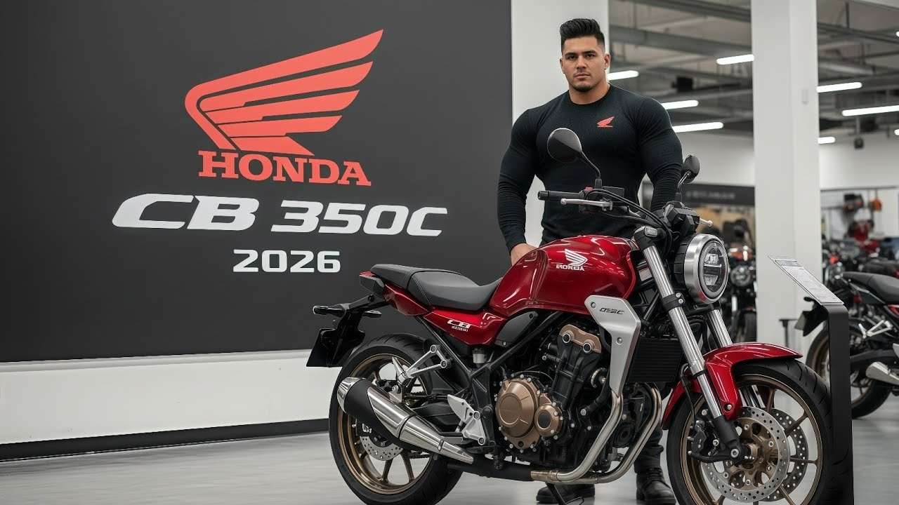 2026 Honda CB350C: la nueva moto retro que sorprende con diseño clásico, tecnología moderna y gran rendimiento