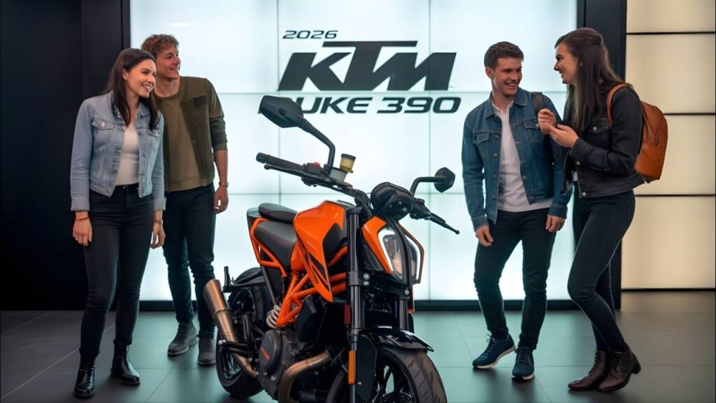 2026 KTM Duke 390: la naked deportiva que llega con diseño agresivo, gran potencia y tecnología renovada