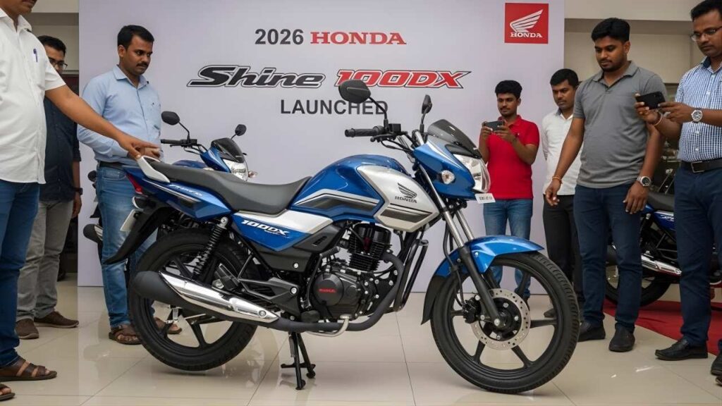 Nueva 2026 Honda Shine 100DX: la moto económica que conquista con diseño moderno, gran ahorro de combustible y comodidad para cada día